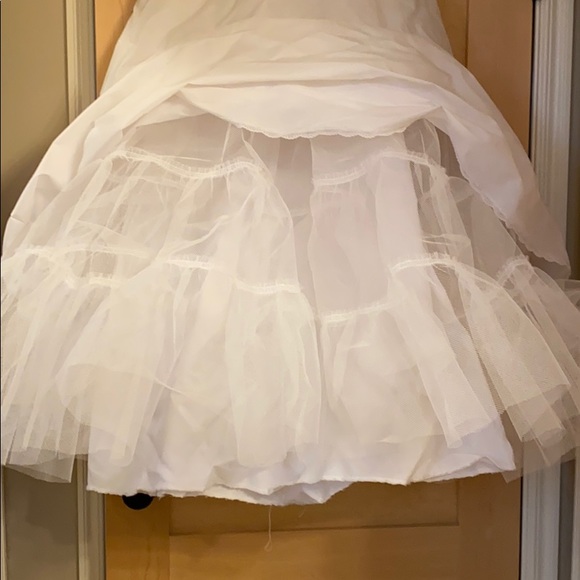 Malco Modes made in USA 3 layer a line floor length formal petticoat - Picture 2 of 5